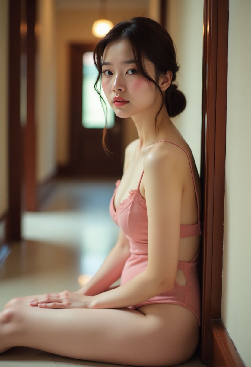 桌洞里的折纸鹤